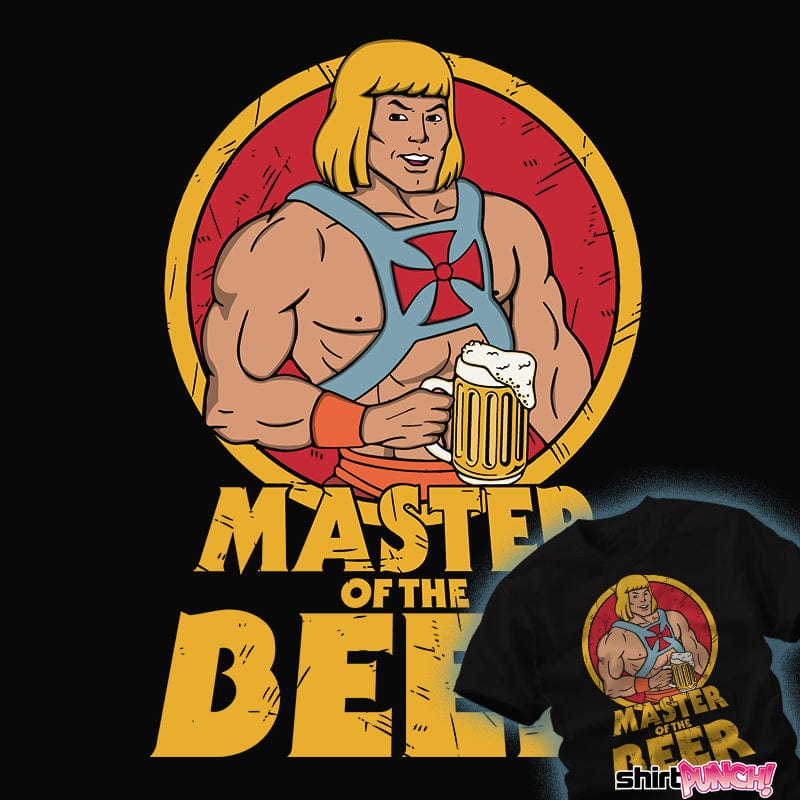 ShirtPunch Master Of Beer He-Man