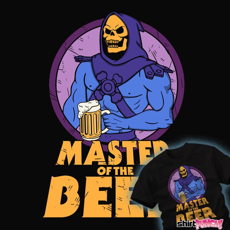 ShirtPunch Master Of Beer Skeletor