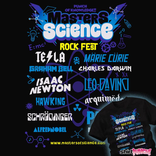 ShirtPunch Masters Of Science
