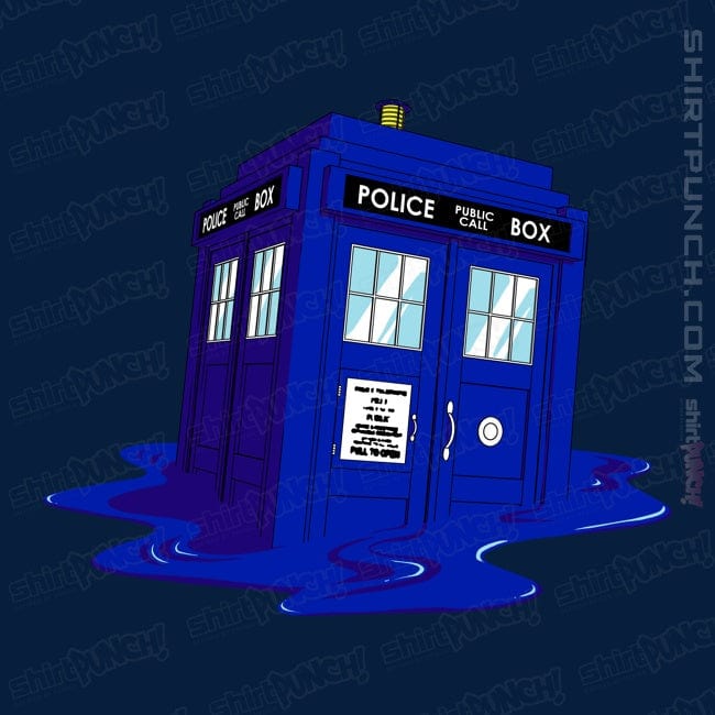 ShirtPunch Melting Tardis