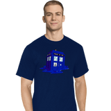 ShirtPunch Melting Tardis, view 4