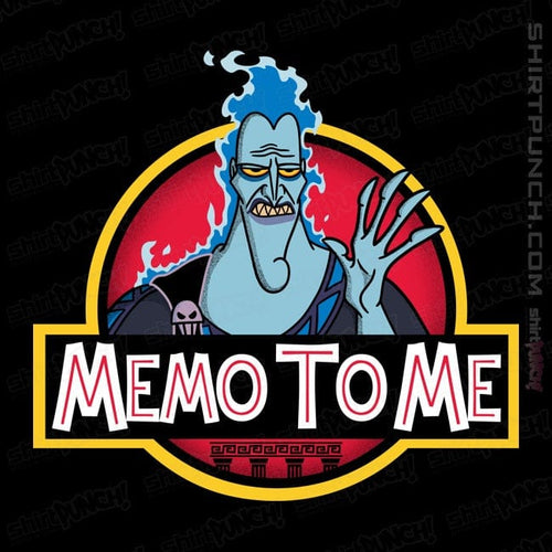 ShirtPunch Memo To Me