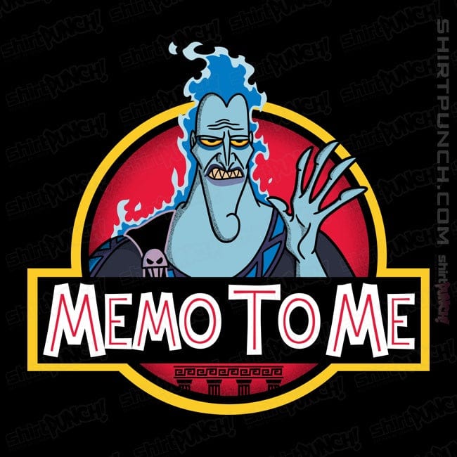 ShirtPunch Memo To Me
