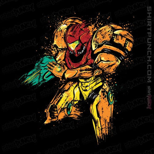ShirtPunch Metroid - Galactic Bounty Hunter