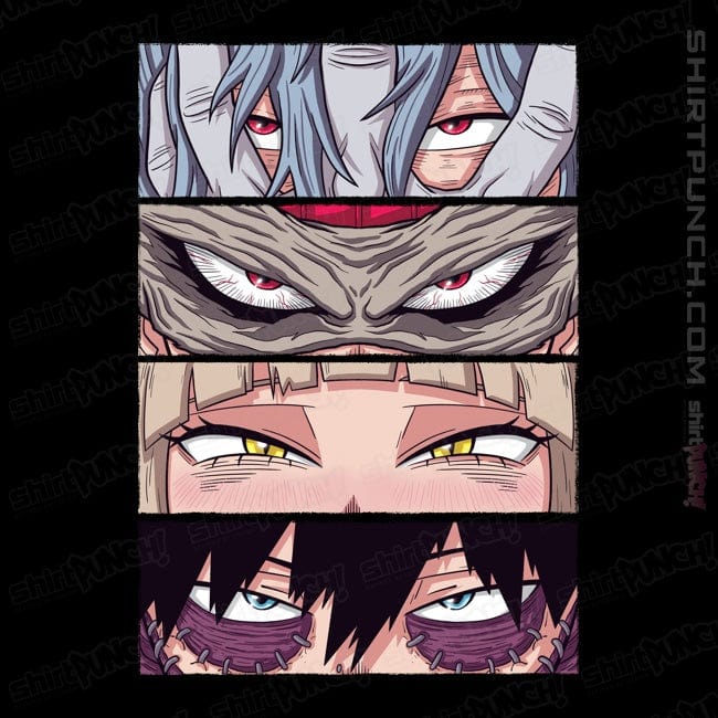 ShirtPunch MHA Villains Eyes