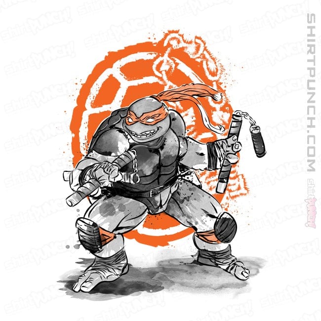 ShirtPunch Michelangelo Sumi-e