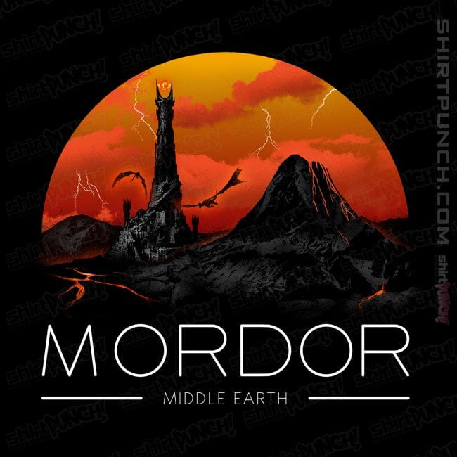 ShirtPunch Middle Earth