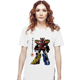 ShirtPunch Mighty Morphin Megazord Sumi-e, view 2