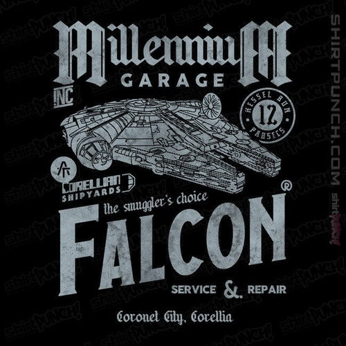 ShirtPunch Millennium Garage