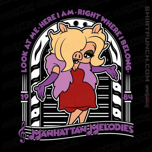 ShirtPunch Miss Piggy Melodies