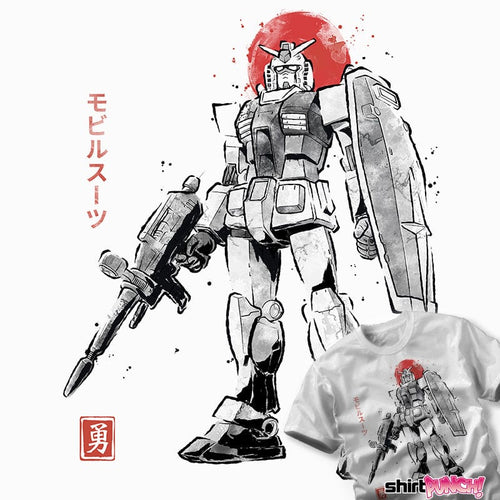ShirtPunch Mobile Suit Sumi-E