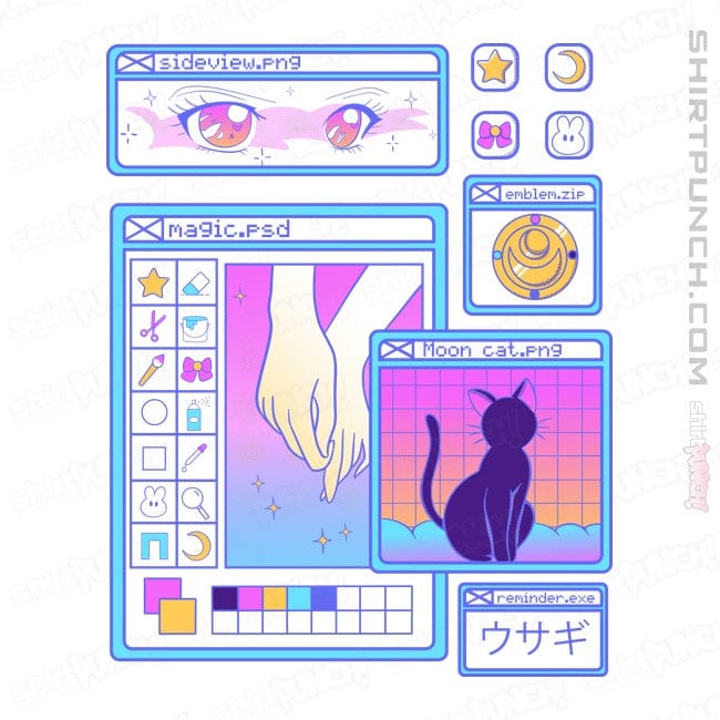 ShirtPunch Moon Aesthetic