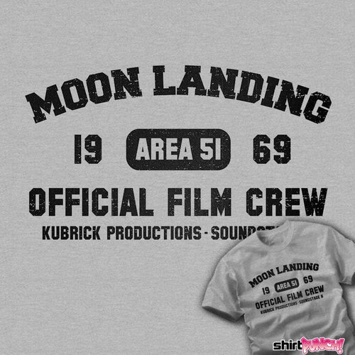 ShirtPunch Moon Landing Film Crew