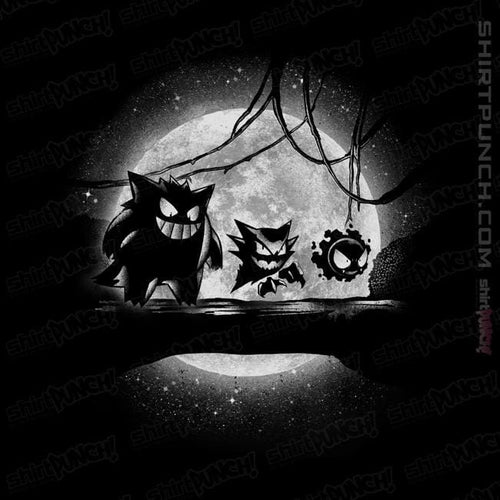 ShirtPunch Moonlight Ghost Types