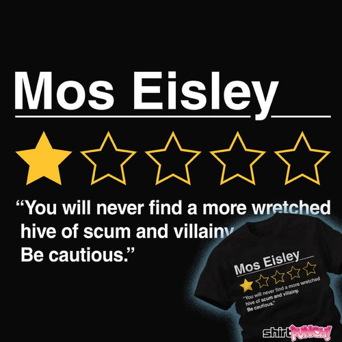 ShirtPunch Mos Eisley Review