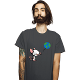 ShirtPunch Mouse With World, view 2