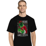 ShirtPunch Mr Grouchy x CoDdesigns Grouchmas Ugly Sweater, view 4