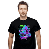 ShirtPunch Mr Grouchy x CoDdesigns Neon Retro Tee, view 2