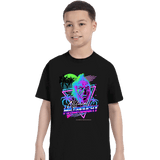ShirtPunch Mr Grouchy x CoDdesigns Neon Retro Tee, view 3