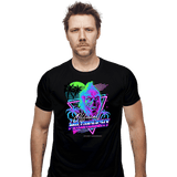 ShirtPunch Mr Grouchy x CoDdesigns Neon Retro Tee, view 5