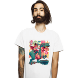 ShirtPunch Mushroom Warrior & Dinosaur, view 2
