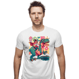 ShirtPunch Mushroom Warrior & Dinosaur, view 5