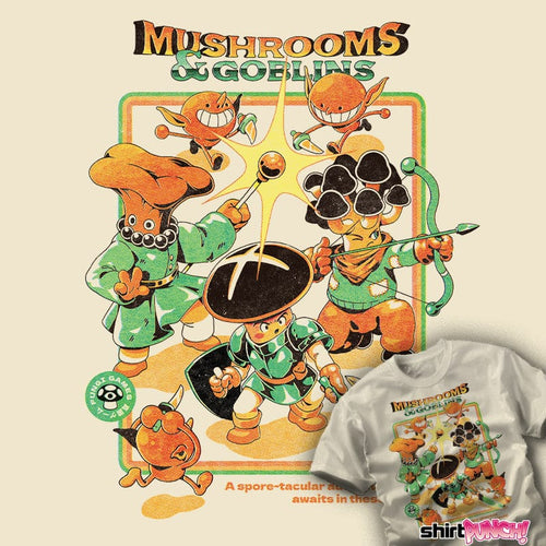 ShirtPunch Mushrooms And Goblins