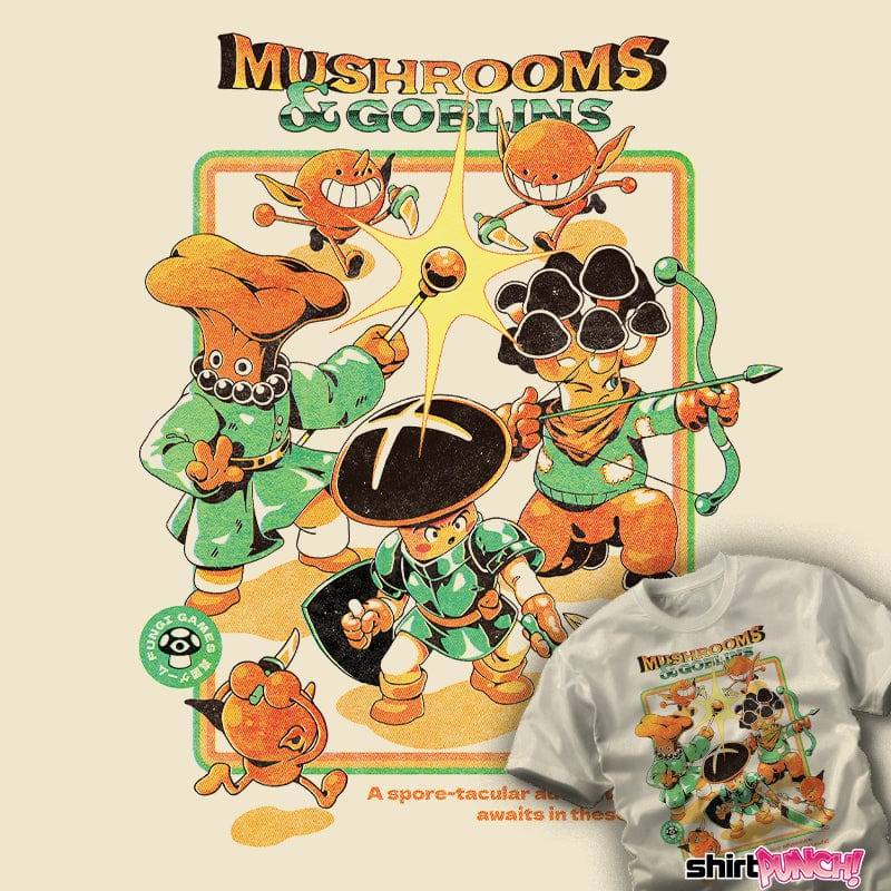 ShirtPunch Mushrooms And Goblins