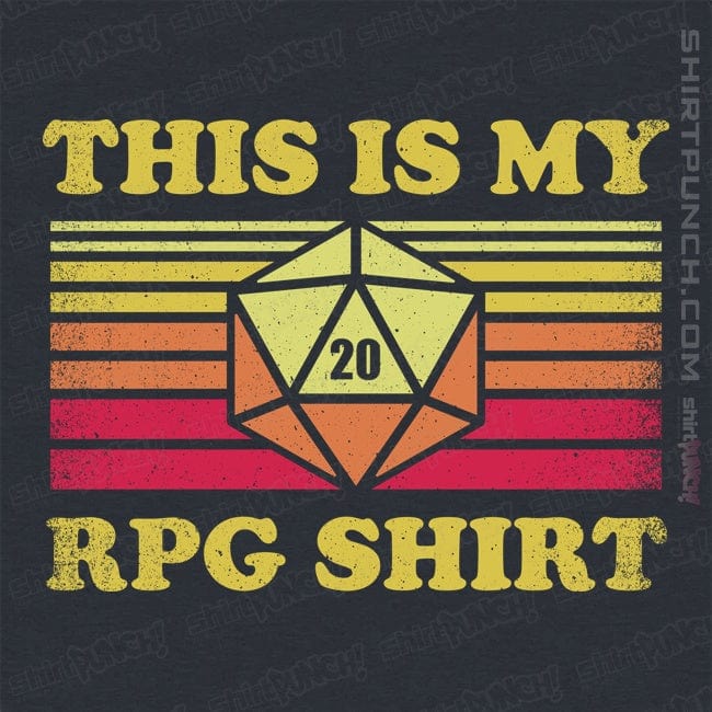 ShirtPunch My RPG Shirt