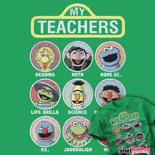ShirtPunch My Teachers Were Puppets