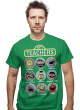 ShirtPunch My Teachers Were Puppets, view 2