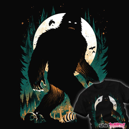 ShirtPunch Mysterious Bigfoot Of The Forest