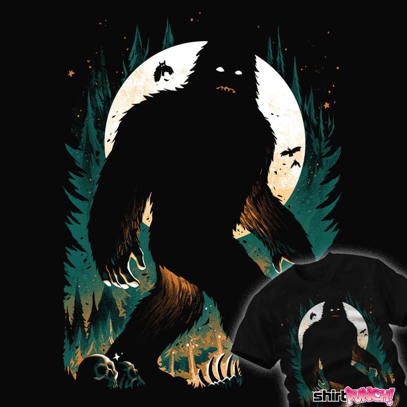 ShirtPunch Mysterious Bigfoot Of The Forest