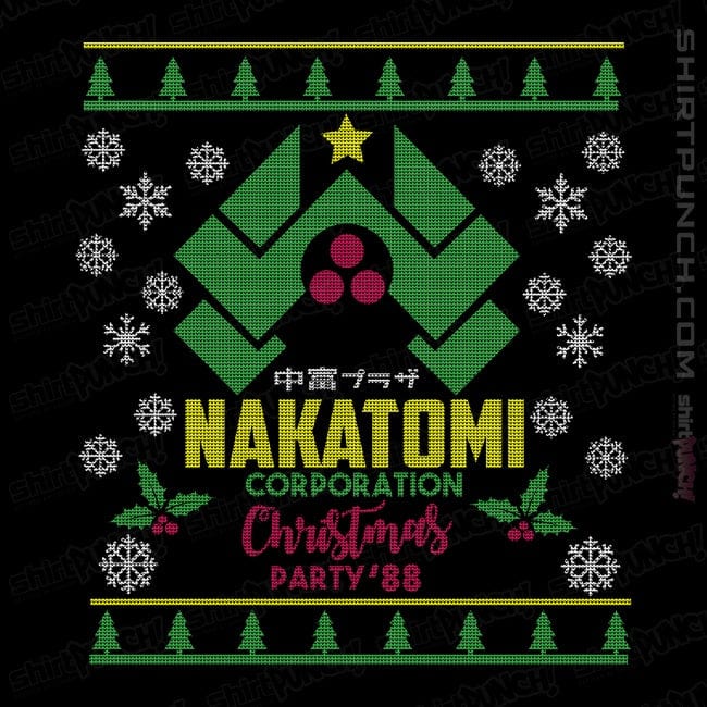 ShirtPunch Nakatomi Party Sweater '88