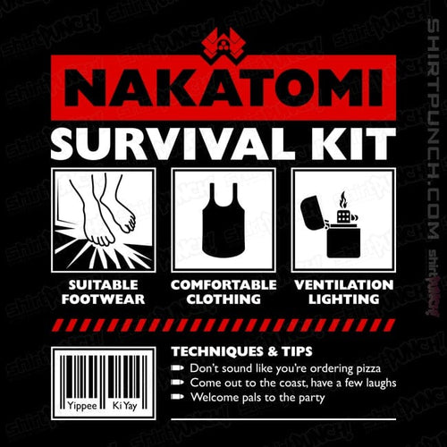 ShirtPunch Nakatomi Survival Kit