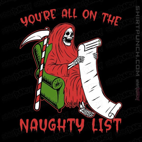 ShirtPunch Naughty List
