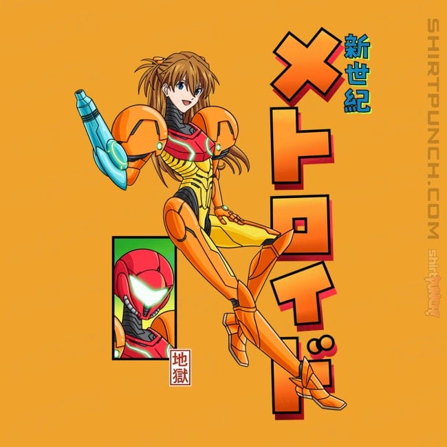 ShirtPunch Neon Genesis Metroid