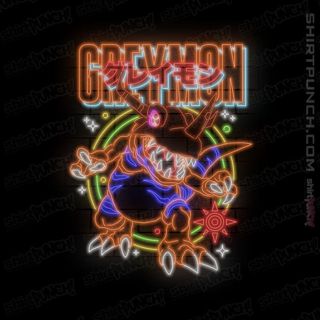 ShirtPunch Neon Greymon
