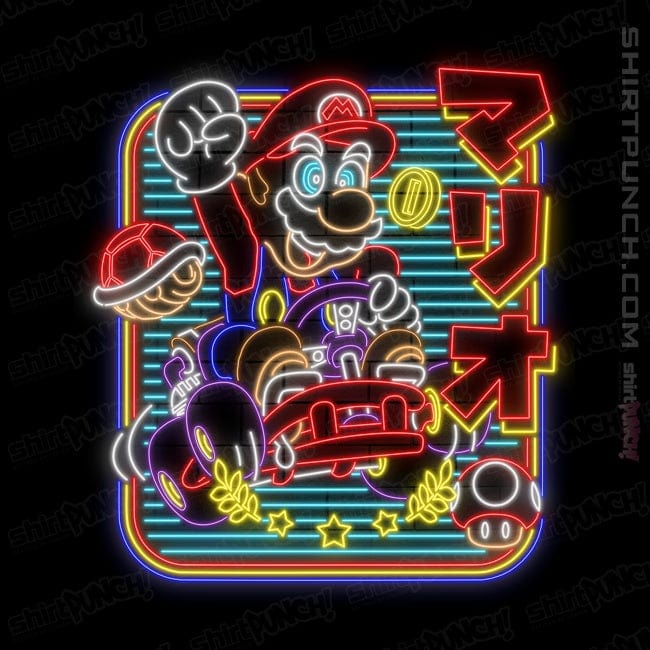 ShirtPunch Neon Kart