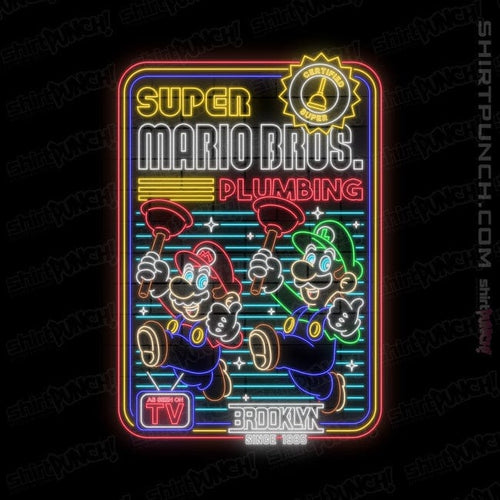 ShirtPunch Neon Mario