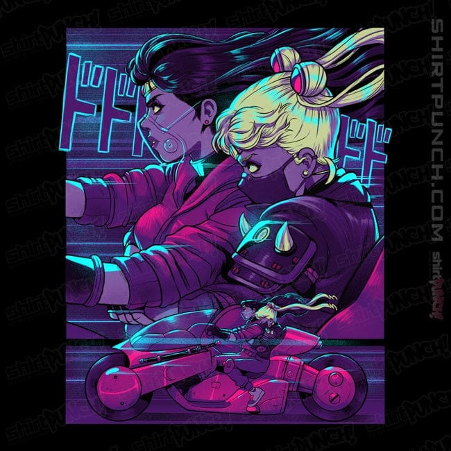 ShirtPunch Neon Moon Eclipse On Mars