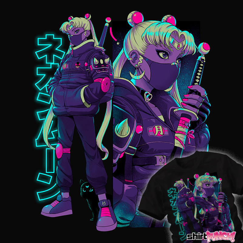 ShirtPunch Neon Moon Zero
