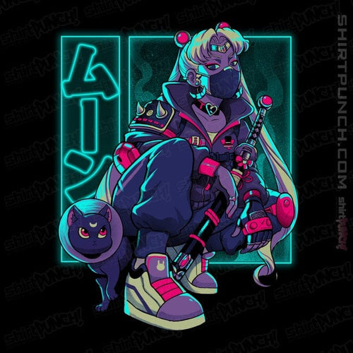 ShirtPunch Neon Waxing Moon
