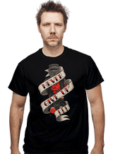 ShirtPunch Never Give Up!, view 2