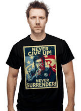ShirtPunch Never Give Up, view 2