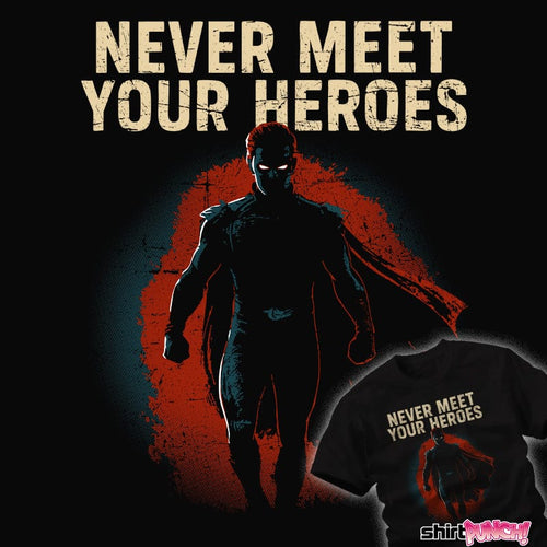 ShirtPunch Never Meet Your Heroes