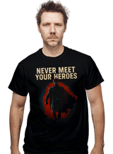 ShirtPunch Never Meet Your Heroes, view 2