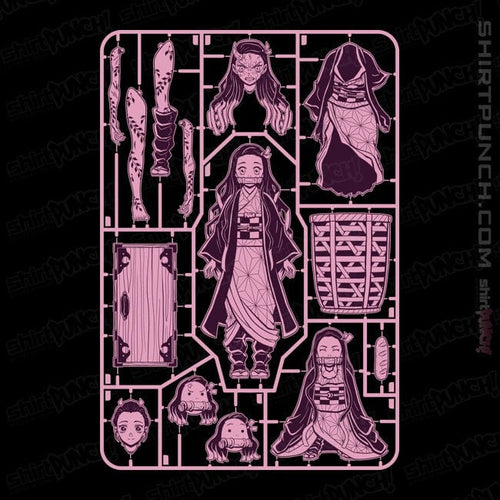 ShirtPunch Nezuko Model Sprue