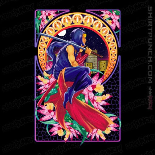 ShirtPunch Ninja Art Nouveau Gaiden