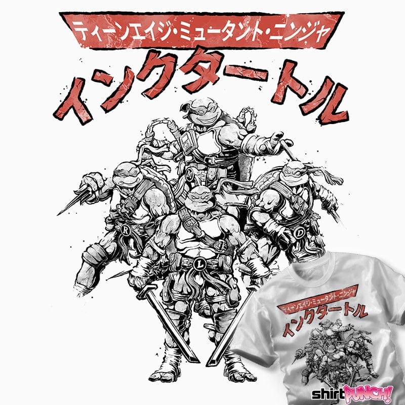 ShirtPunch Ninja Squad Sumi-E
